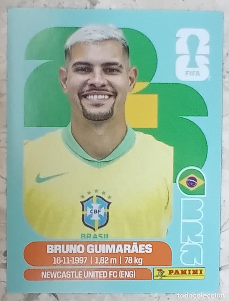 Cromos de F&uacute;tbol: Figurina Panini 2026 Cromo Fifa World Cup Usa Mundial 2026 Bruno Guimaraes Brazil n BRA 11