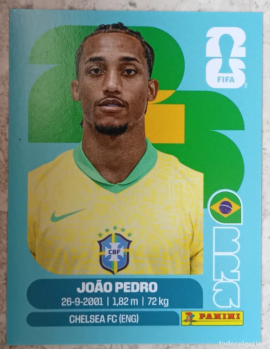 Cromos de F&uacute;tbol: Figurina Panini 2026 Cromo Fifa World Cup Usa Mundial 2026 Joao Pedro Brazil n BRA 16