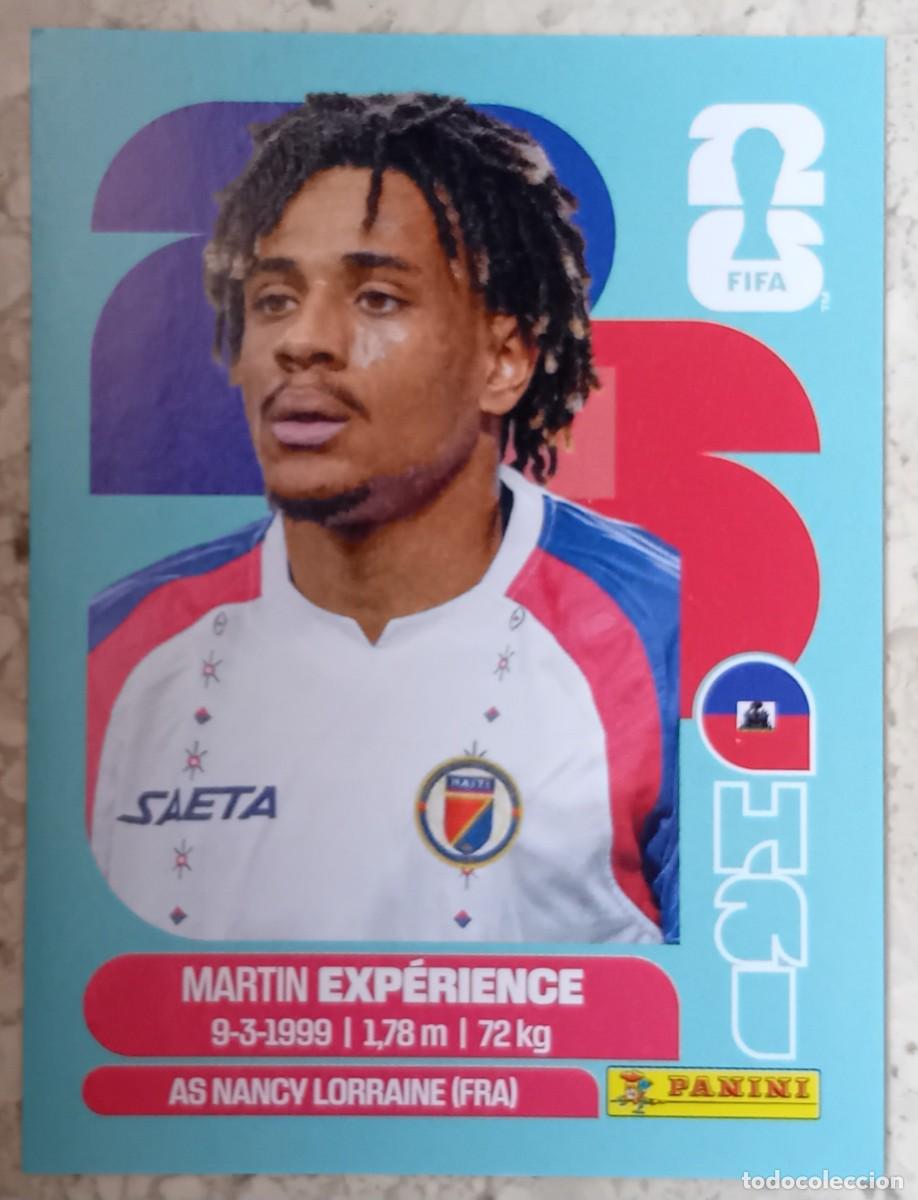 Cromos de F&uacute;tbol: Figurina Panini 2026 Cromo Fifa World Cup Usa Mundial 2026 Martin Exp&egrave;rkence Haiti n HAI 4