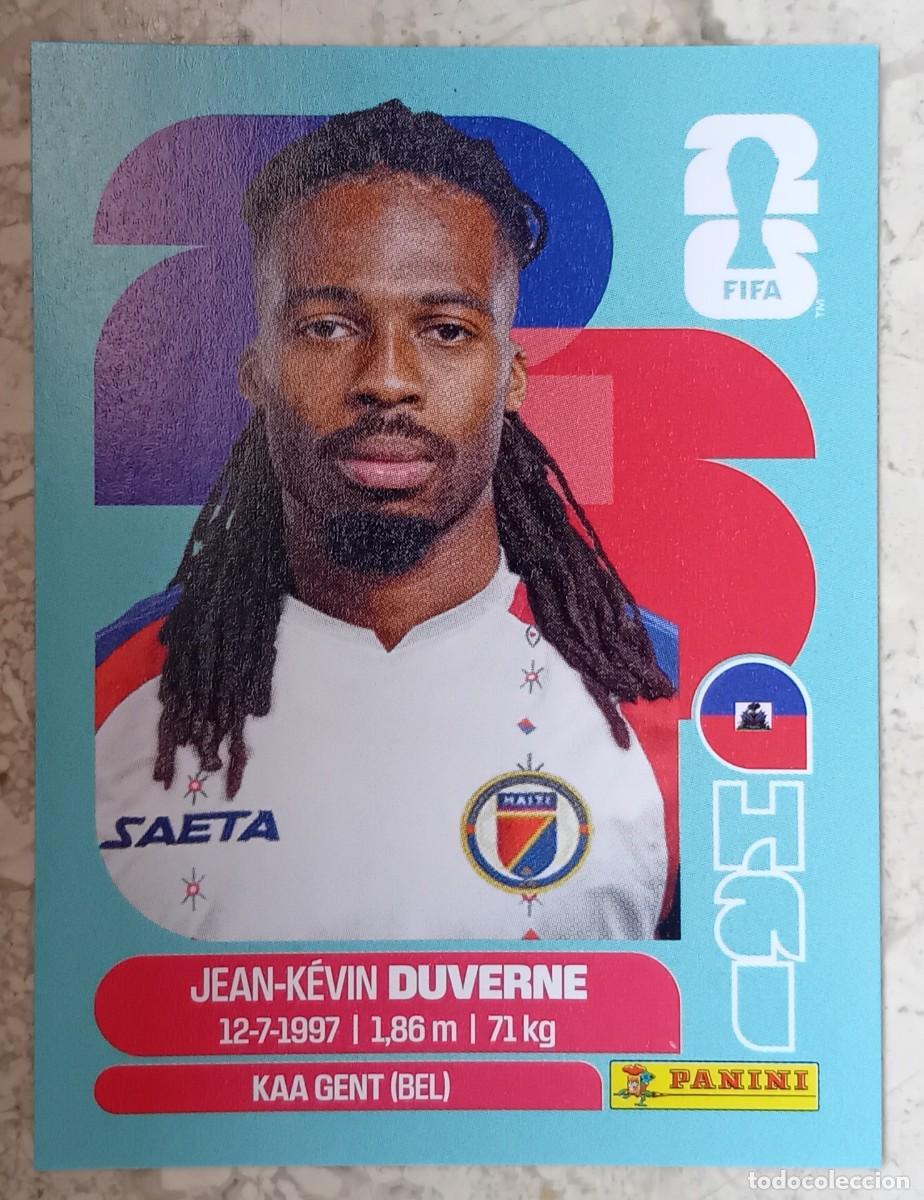Cromos de Futebol: Figurina Panini 2026 Cromo Fifa World Cup Usa Mundial 2026 Jean K&eacute;vin Duverne Haiti n HAI 5