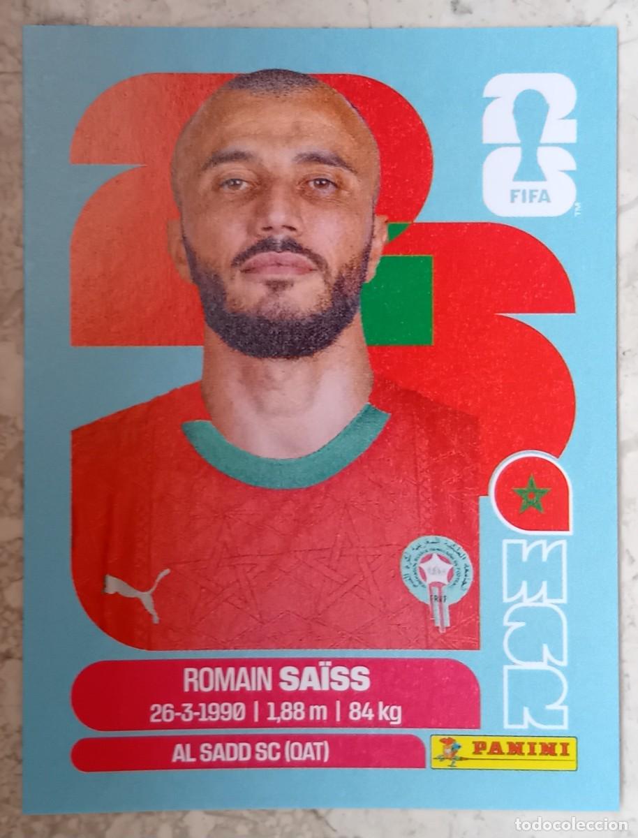 Cartes &agrave; collectionner de Football: Figurina Panini 2026 Cromo Fifa World Cup Usa Mundial 2026 Romain Saiss Morocco n MAR 7
