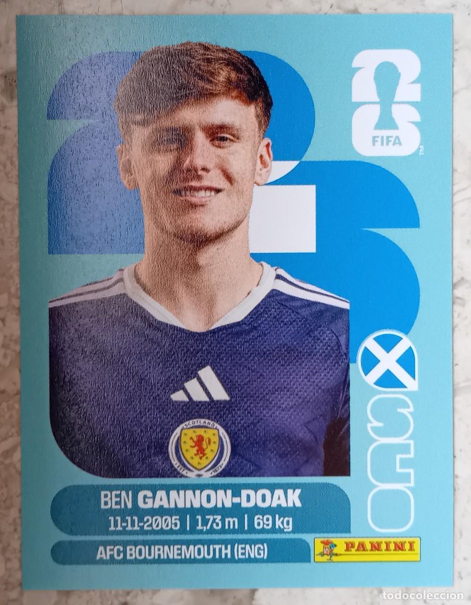 Cromos de F&uacute;tbol: Figurina Panini 2026 Cromo Fifa World Cup Usa Mundial 2026 Ben Gannon Doak Scotland n SCO 20