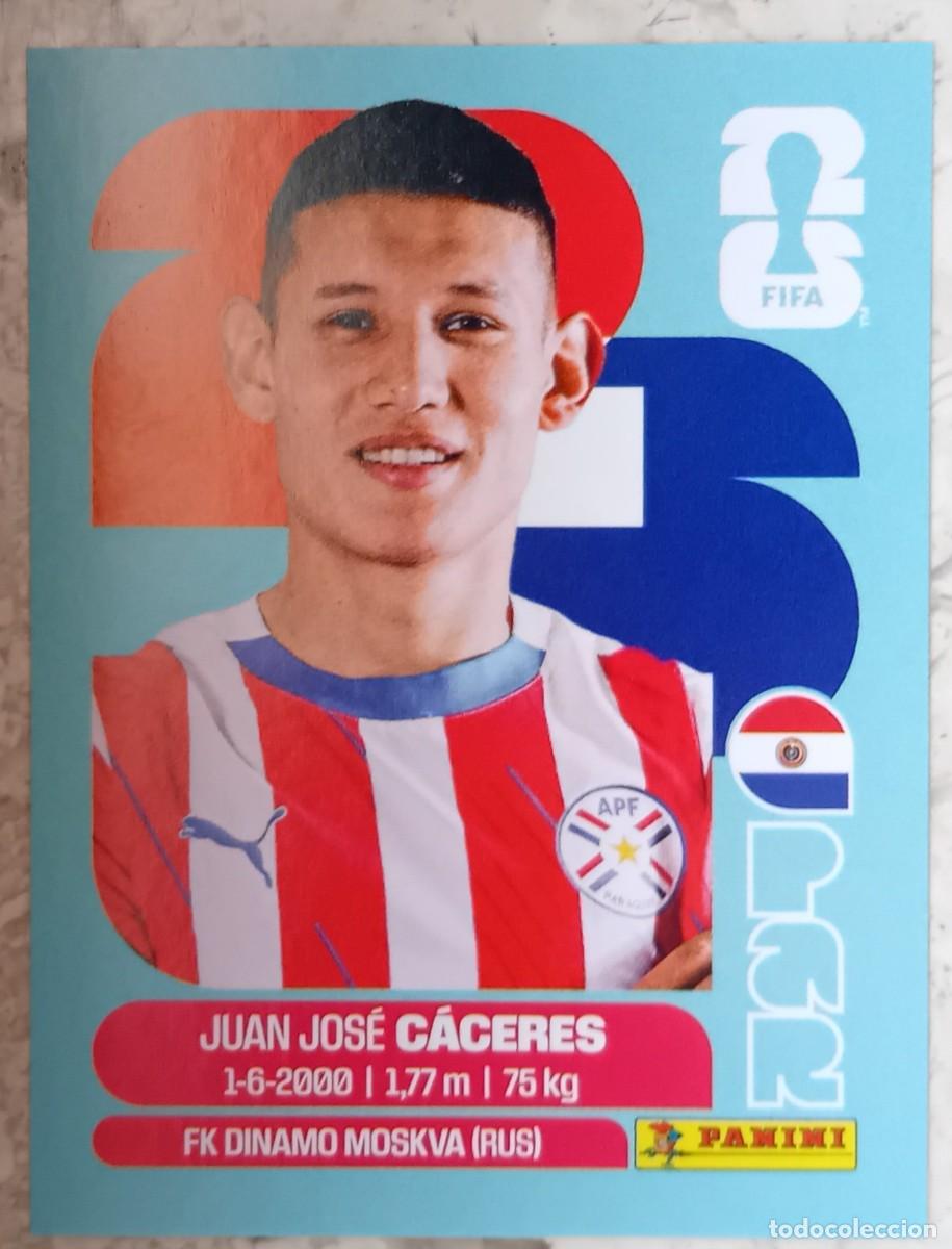 Cromos de F&uacute;tbol: Figurina Panini 2026 Cromo Fifa World Cup Usa Mundial 2026 Juan Jos&eacute; Caceres Paraguay n PAR 6