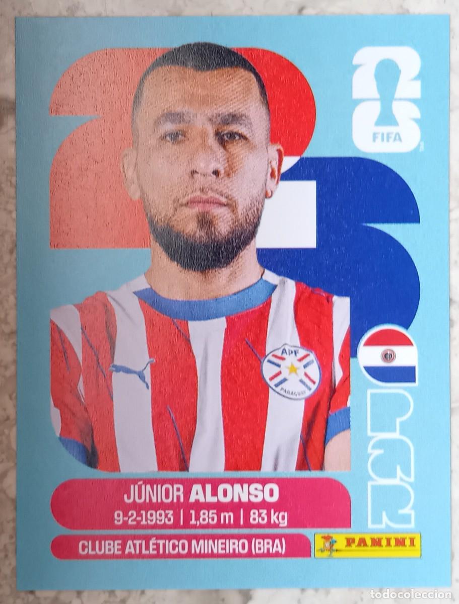 Cromos de F&uacute;tbol: Figurina Panini 2026 Cromo Fifa World Cup Usa Mundial 2026 J&uacute;nior Alonso Paraguay n PAR 8