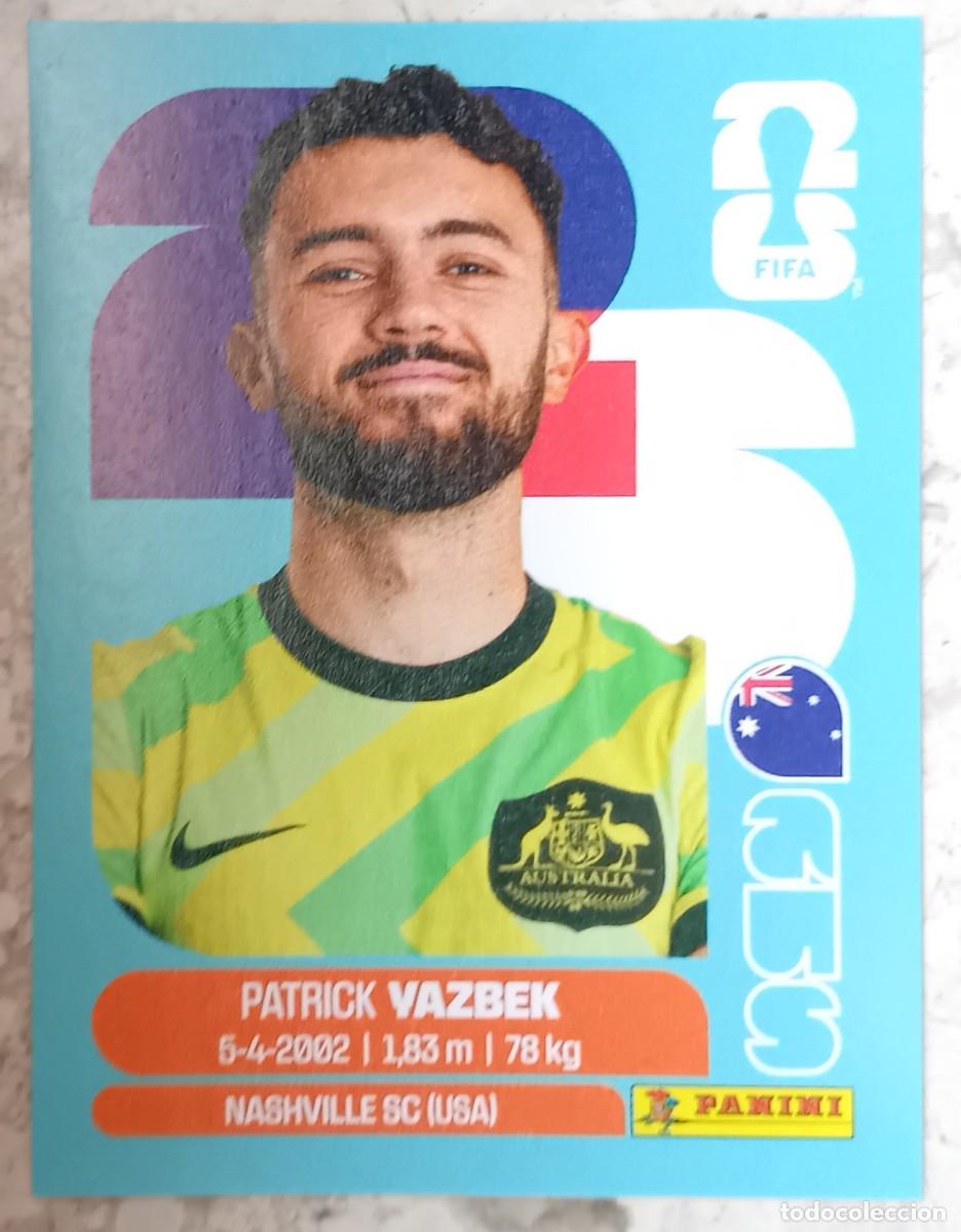 Cromos de F&uacute;tbol: Figurina Panini 2026 Cromo Fifa World Cup Usa Mundial 2026 Patrick Yazbeck Australia n AUS 16