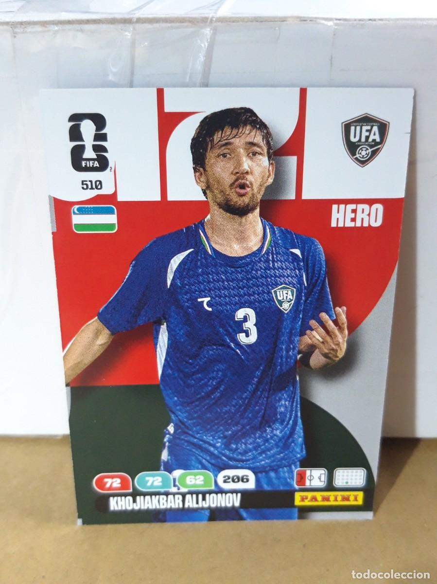 Figurine di Calcio: KHOJIAKBAR ALIJONOV UZBEKISTAN N&ordm; 510 HERO ADRENALYN FIFA WORLD CUP 2026 PANINI