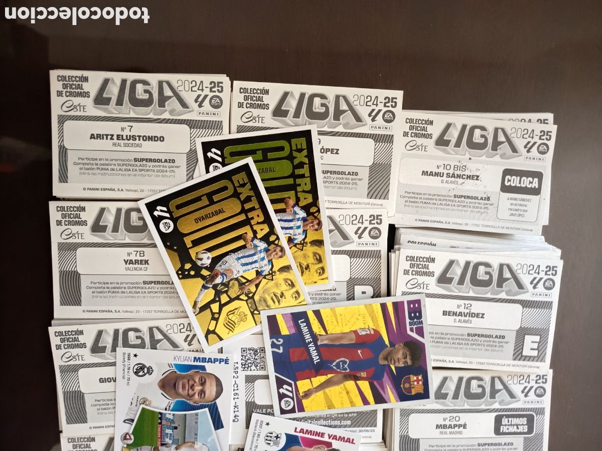 Cromos de F&uacute;tbol: +- 1250 Cromos Liga Este PANINI 2024 2025 2024-25 24-25 se detalla descripci&oacute;n