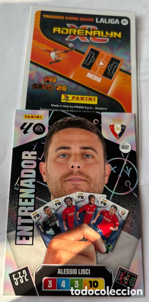 Cromos de F&uacute;tbol: Adrenalyn 25-26 - ENTRENADOR 492