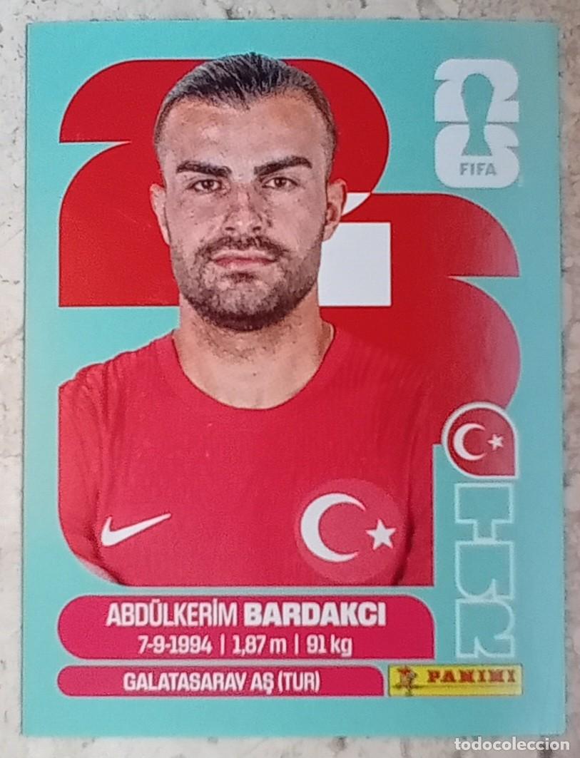 Cromos de F&uacute;tbol: Figurina Panini 2026 Cromo Fifa World Cup Usa Mundial 2026 Abdulkerim Bardakci Turkey n TUR 5