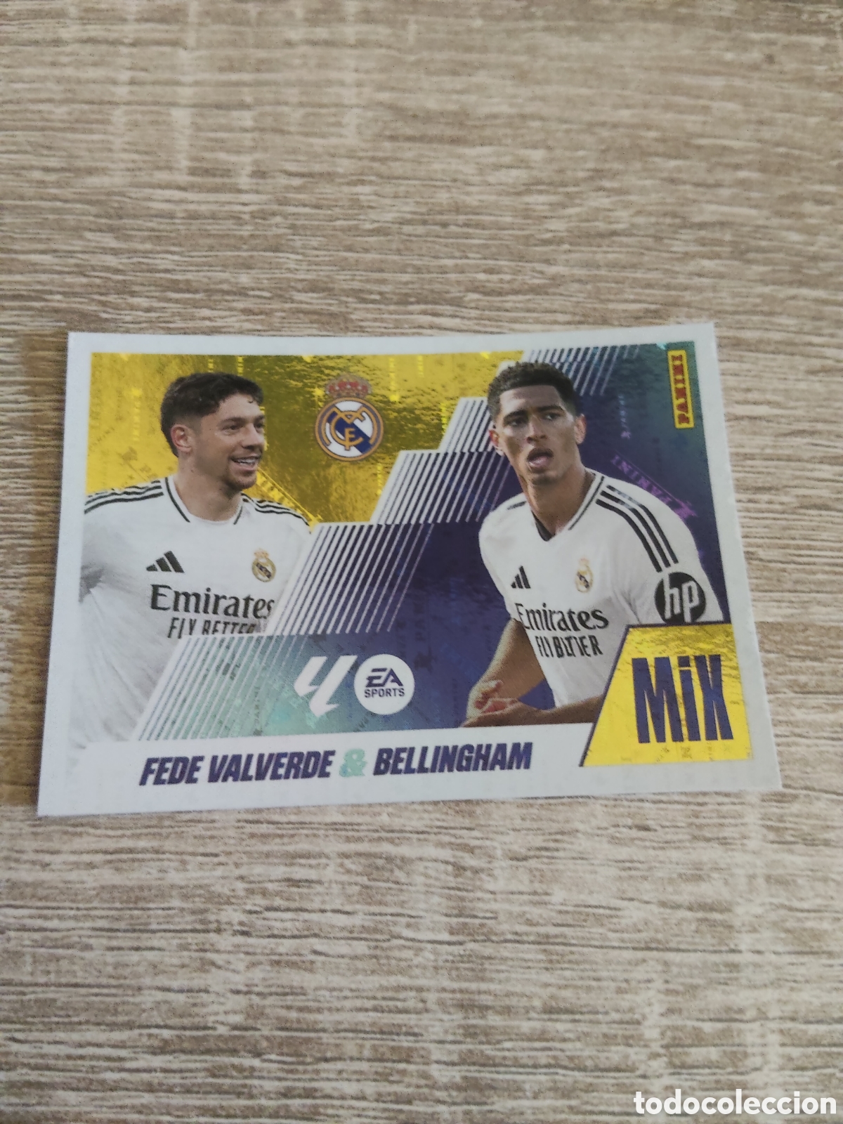 Cromos de F&uacute;tbol: Fede Valverde& Bellingham Real Madrid mix liga 2025 2026 25 26 ediciones este