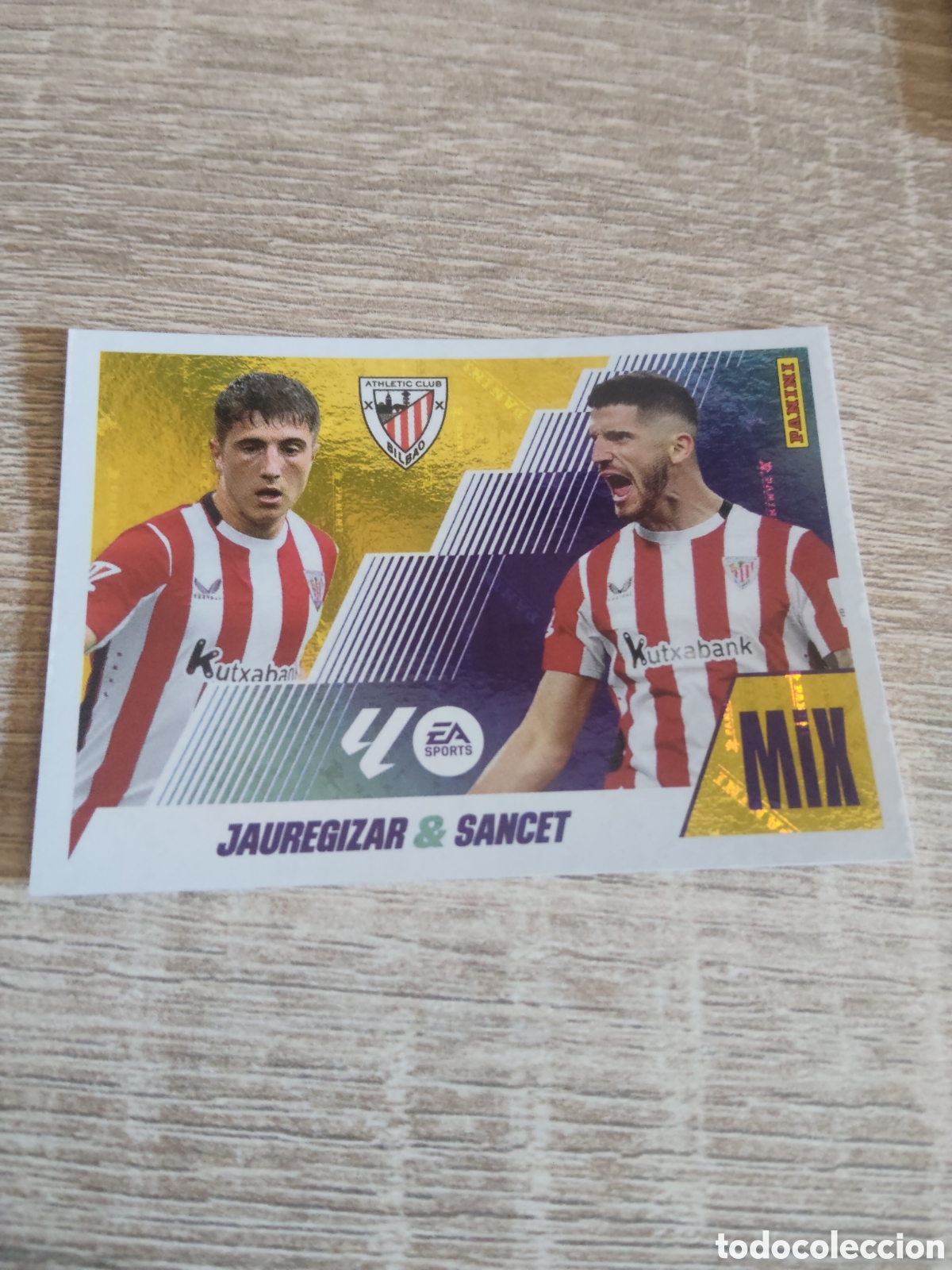 Cromos de F&uacute;tbol: Jauregizar&Sancet Athletic de Bilbao mix liga 2025 2026 25 26 ediciones este