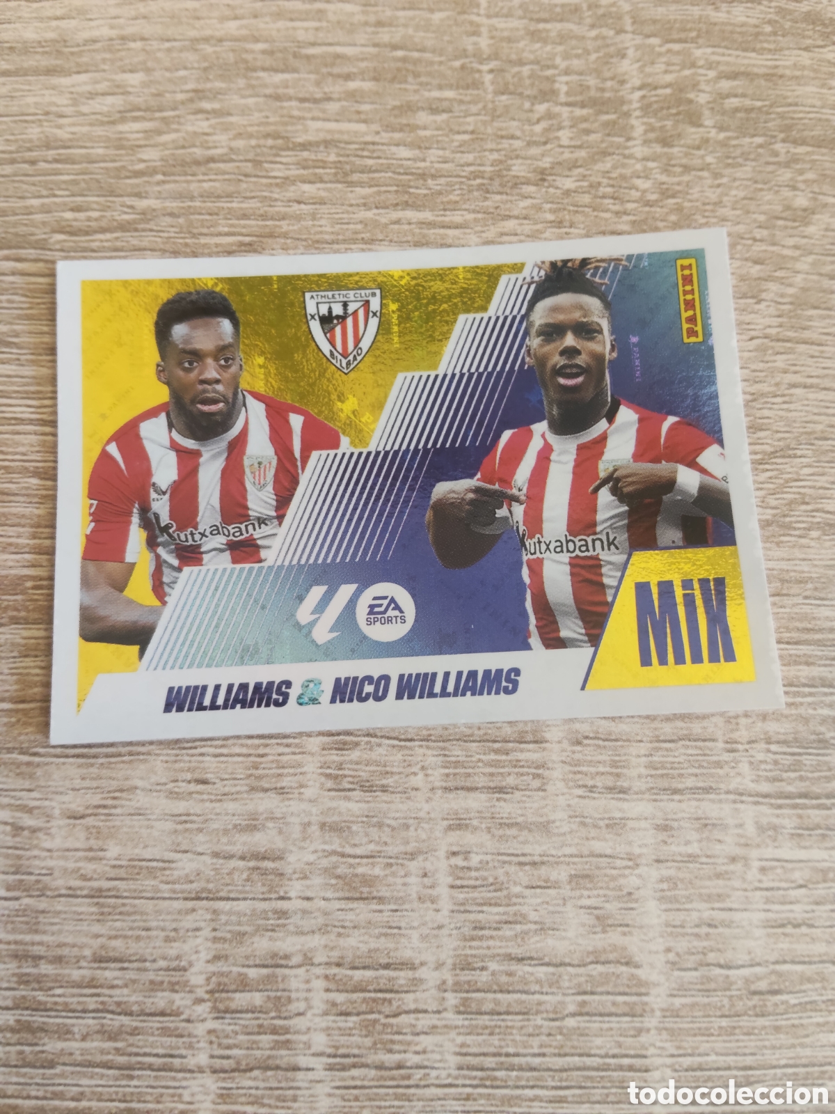 Figurine di Calcio: Williams& Nico Williams Athletic de Bilbao mix liga 2025 2026 25 26 ediciones este