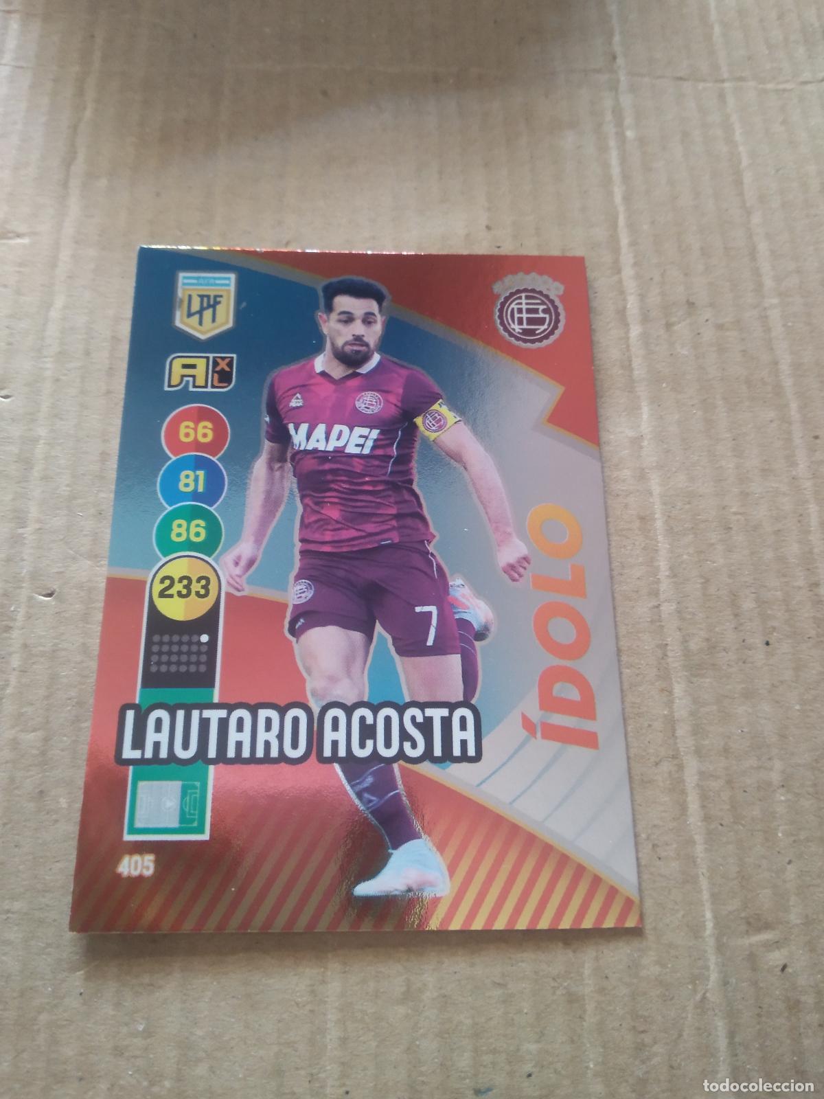 Cromos de F&uacute;tbol: 405 LAUTARO ACOSTA LANUS CROMO FUTBOL ARGENTINO PANINI LIGA ARGENTINA 2021 ADRENALYN