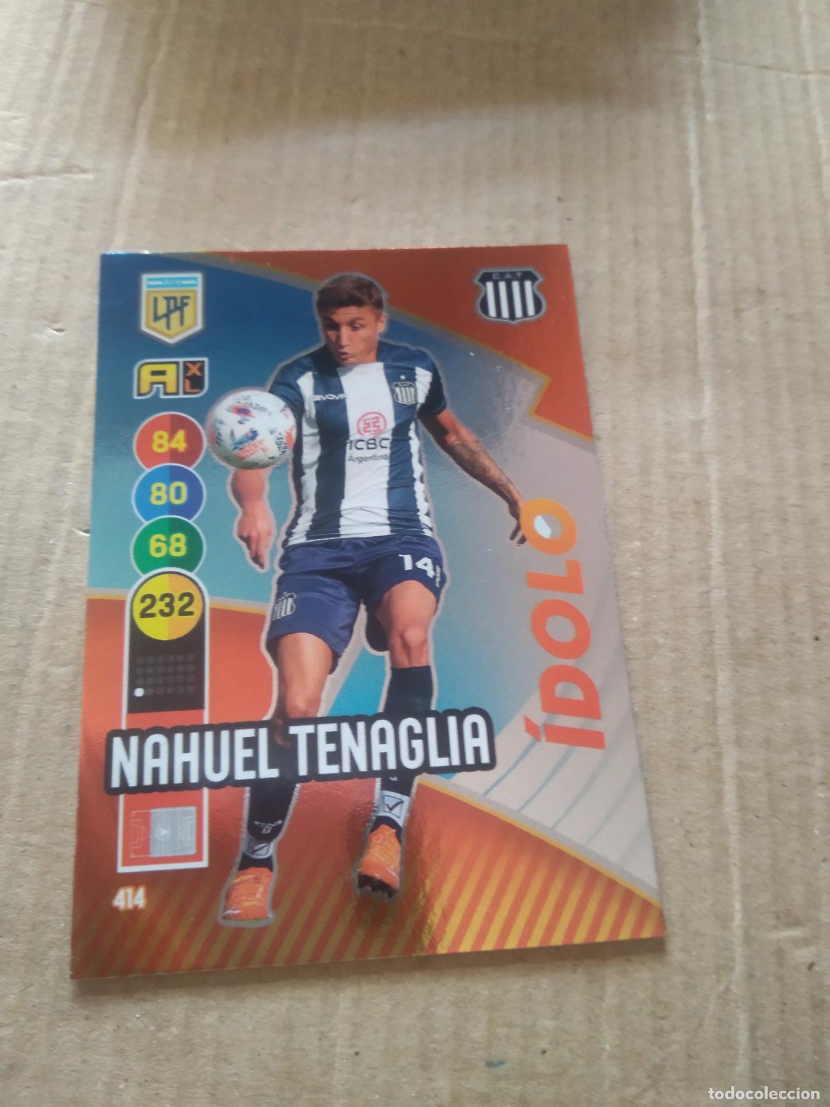 Cromos de F&uacute;tbol: 414 NAHUEL TENAGLIA TALLERES CROMO FUTBOL ARGENTINO PANINI LIGA ARGENTINA 2021 ADRENALYN