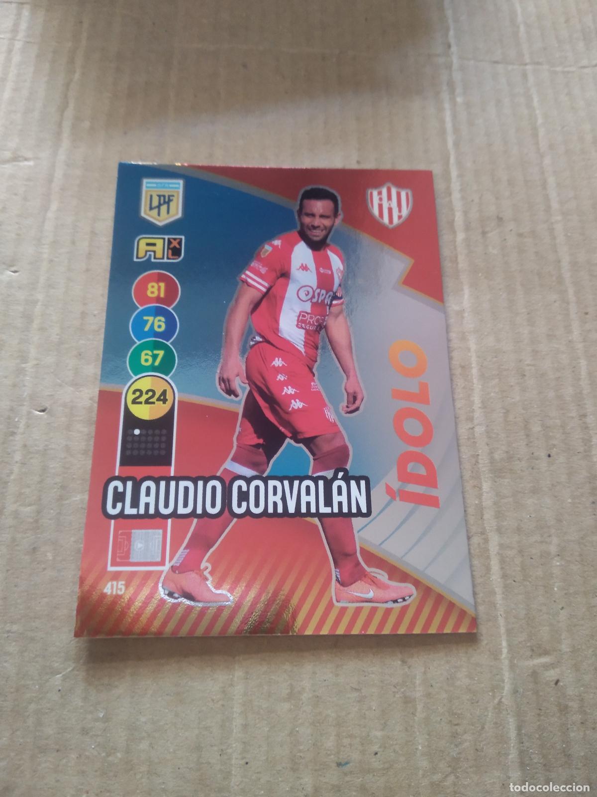 Cromos de F&uacute;tbol: 415 CLAUDIO CORVALAN UNION CROMO FUTBOL ARGENTINO PANINI LIGA ARGENTINA 2021 ADRENALYN