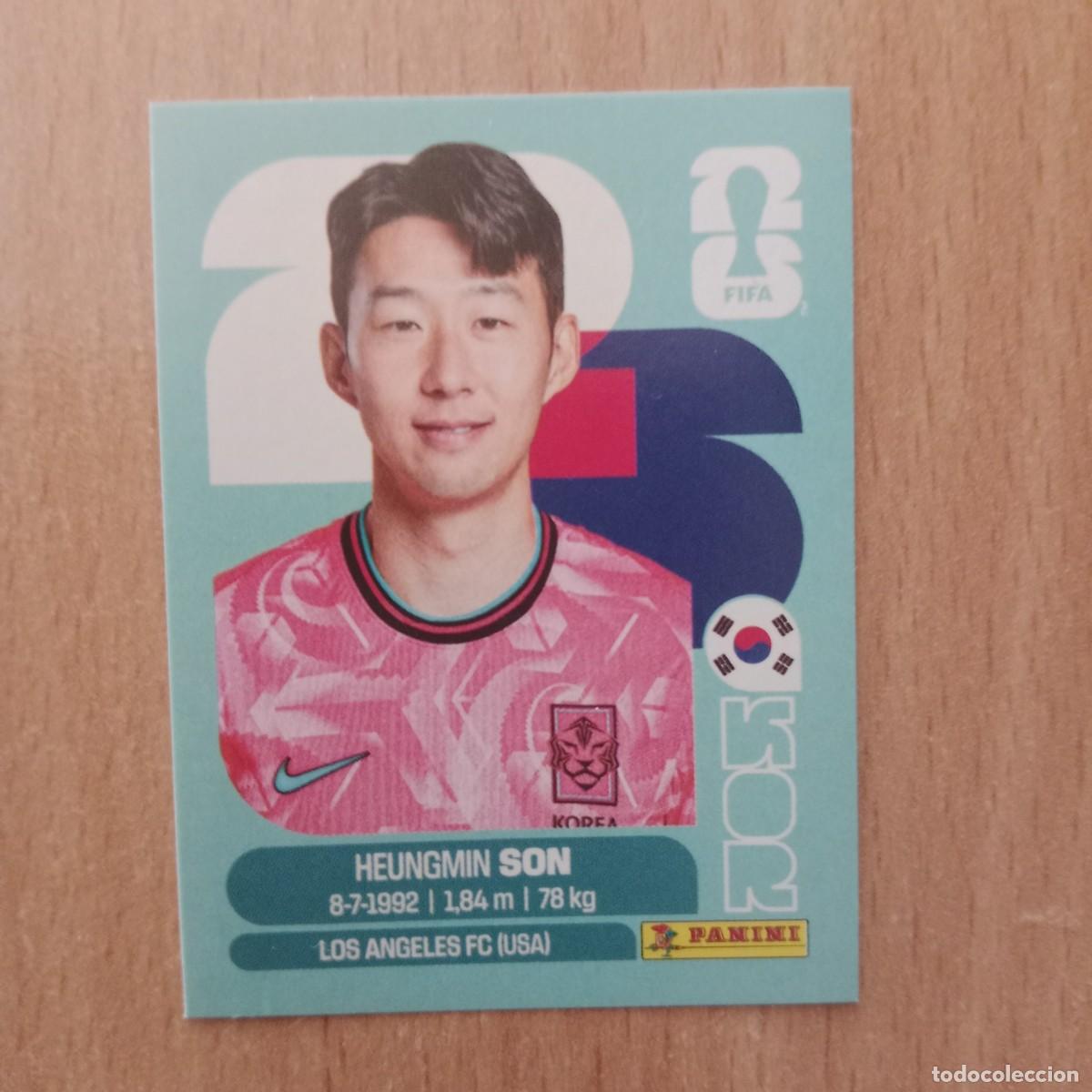 Cromos de F&uacute;tbol: HEUNGMIN SON , COREA SUR , STICKER CROMO N&ordm; KOR 18 , FIFA WORLD CUP 2026 - PANINI - A&Ntilde;O 2026.