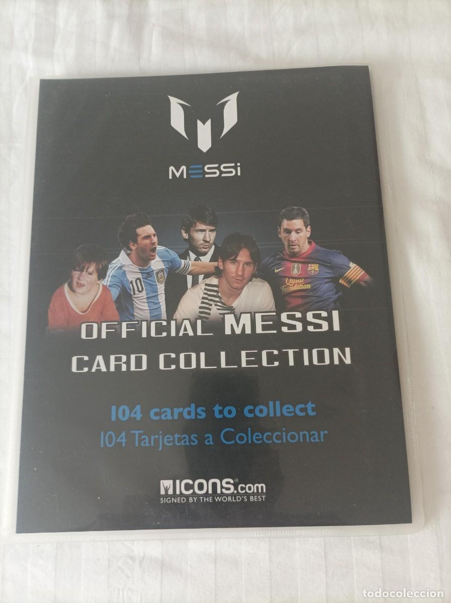 Cromos de F&uacute;tbol: Album futbol completo Messi