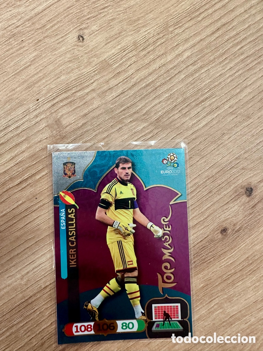 Cromos de F&uacute;tbol: Casillas Top Master Euro 2012