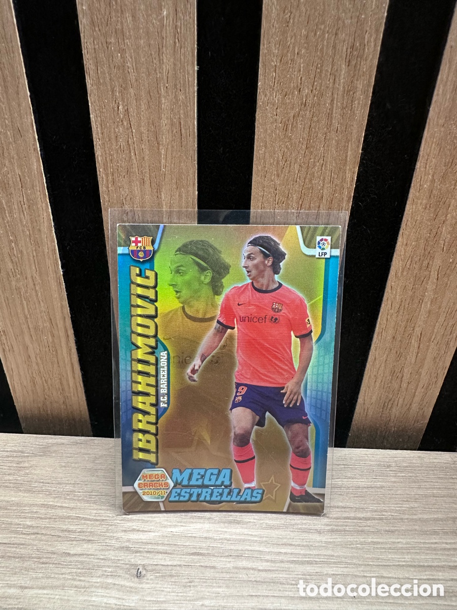 Football Stickers: Ibrahimovic Mega Estrellas 2010