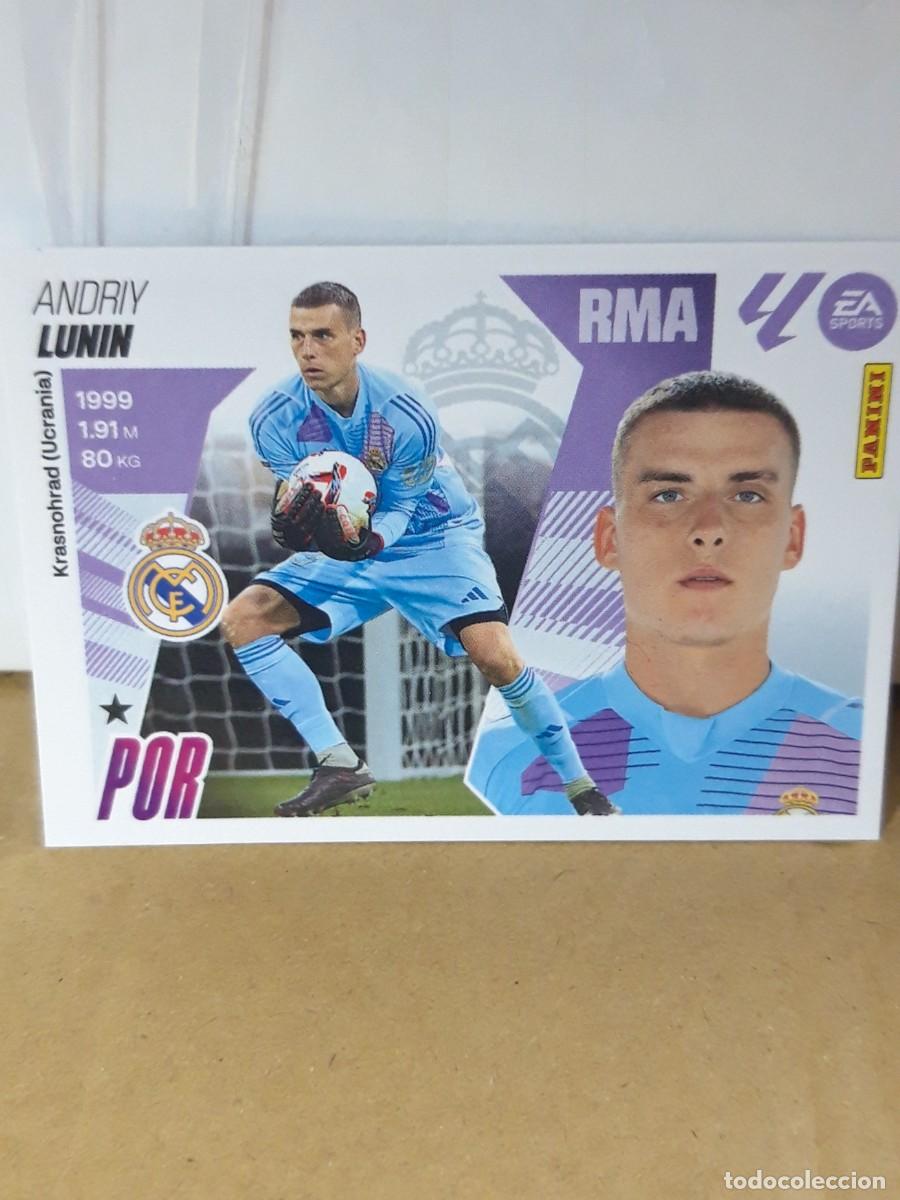 Cartes &agrave; collectionner de Football: LUNIN REAL MADRID N&ordm; 4 LIGA ESTE 25 26 2025 2026 PANINI