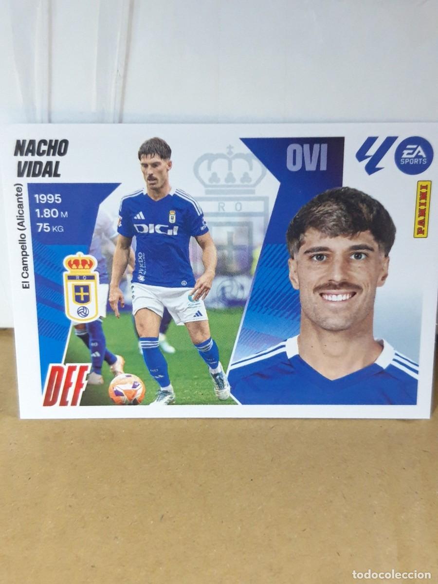 Cartes &agrave; collectionner de Football: NACHO VIDAL REAL OVIEDO N&ordm; 5 LIGA ESTE 25 26 2025 2026 PANINI