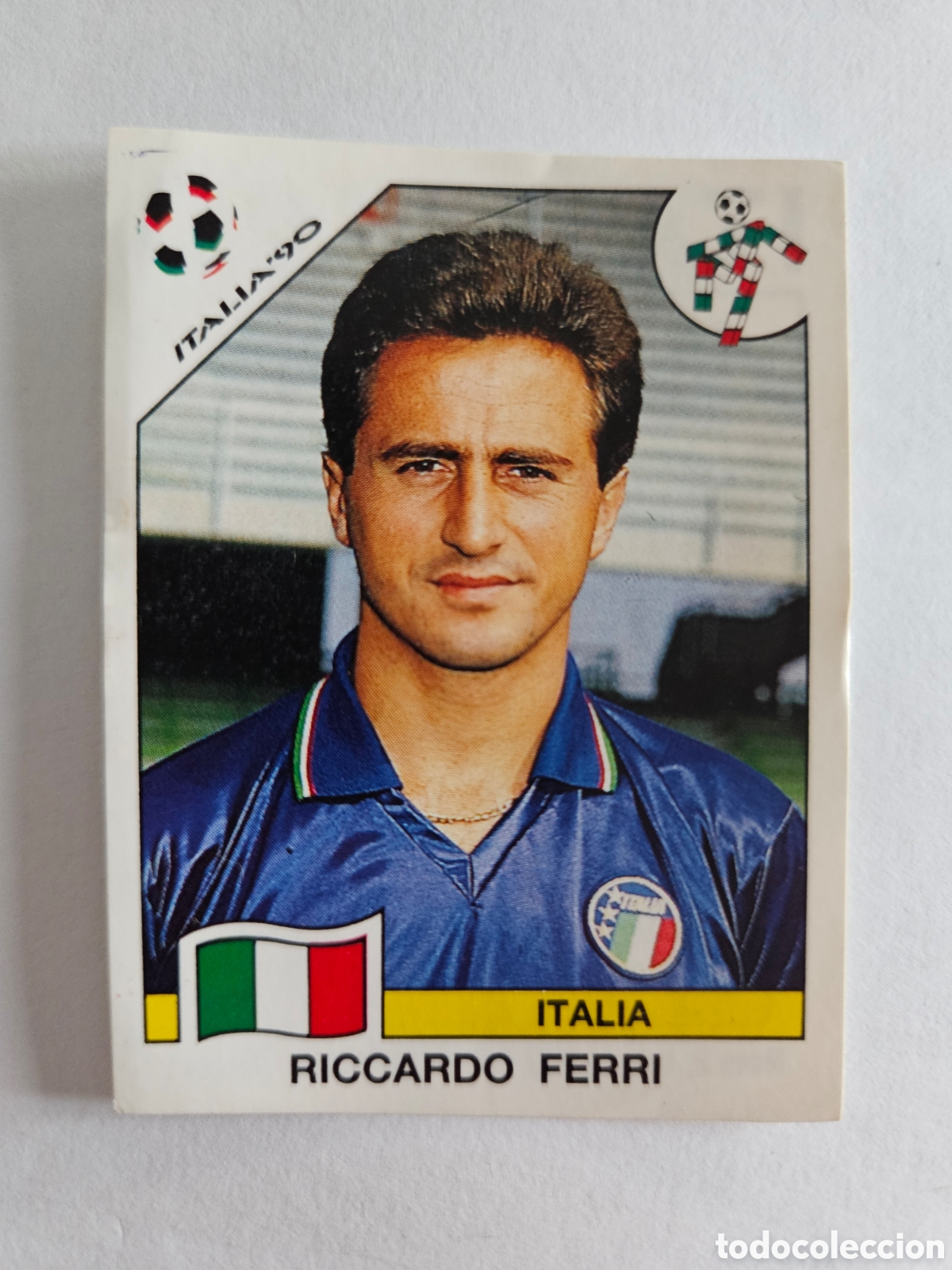 Cromos de F&uacute;tbol: 1990 ITALIA 90 - N&ordm; 44 RICCARDO FERRI - ITALIA - PANINI