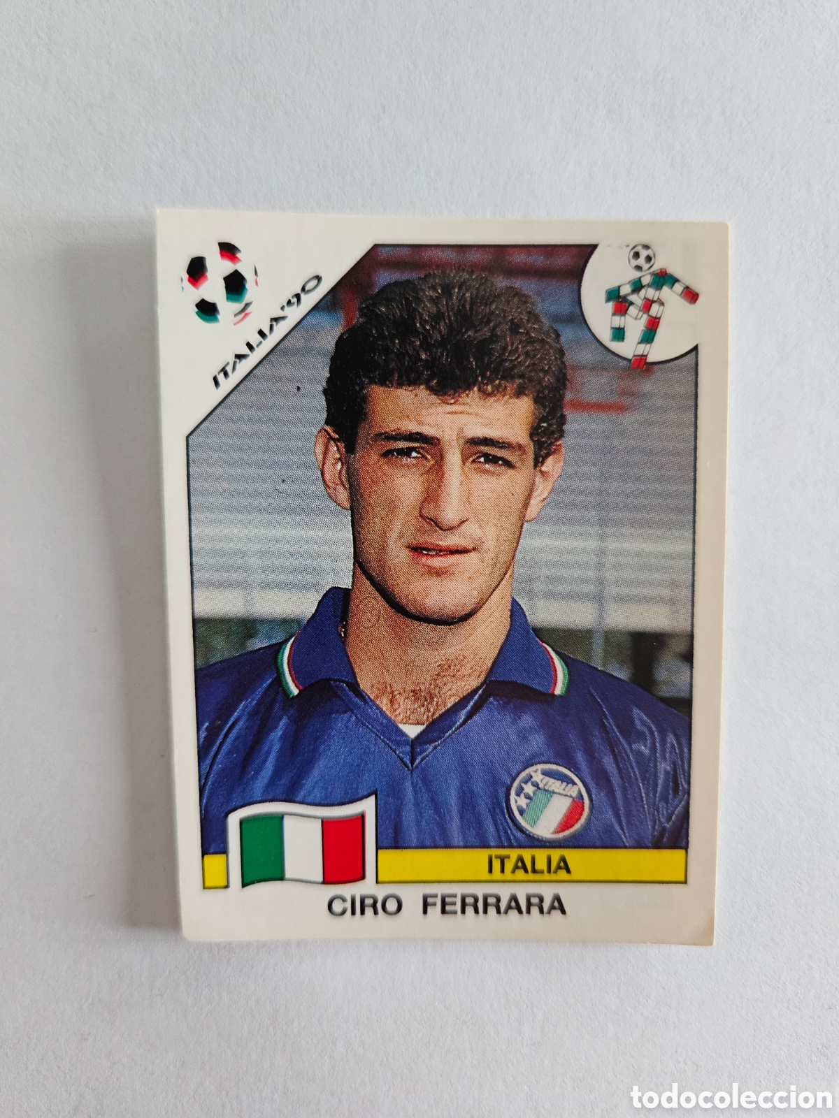 Cromos de F&uacute;tbol: 1990 ITALIA 90 - N&ordm; 45 CIRO FERRARA, EQUIPO ITALIA - PANINI