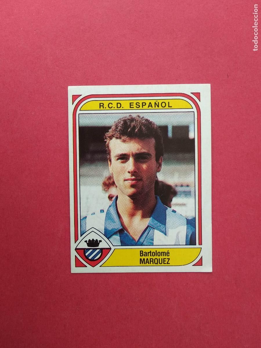 Cromos de F&uacute;tbol: PANINI FUTBOL LIGA 83 84 1983 1984 CROMO NUNCA PEGADO N&ordm; 103 MARQUEZ ESPA&Ntilde;OL