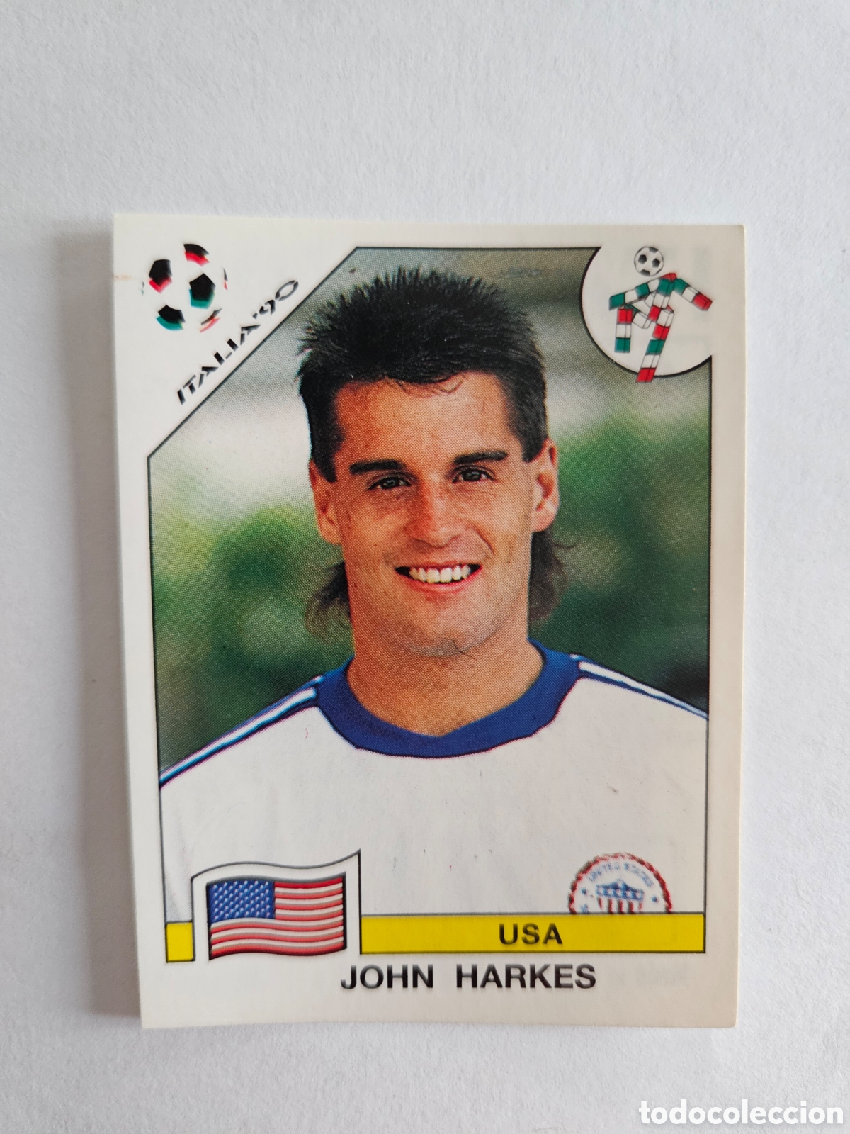 Cromos de F&uacute;tbol: 1990 ITALIA 90 - N&ordm; 108 JOHN HARKES - USA - PANINI.SIN PEGAR