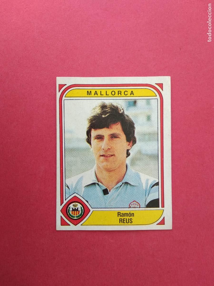 Cromos de F&uacute;tbol: PANINI FUTBOL LIGA 83 84 1983 1984 CROMO NUNCA PEGADO N&ordm; 147 REUS MALLORCA