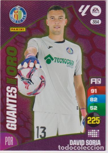 Cromos de F&uacute;tbol: DAVID SORIA - GUANTES DE ORO - PANINI ADRENALYN XL LA LIGA 2024-25