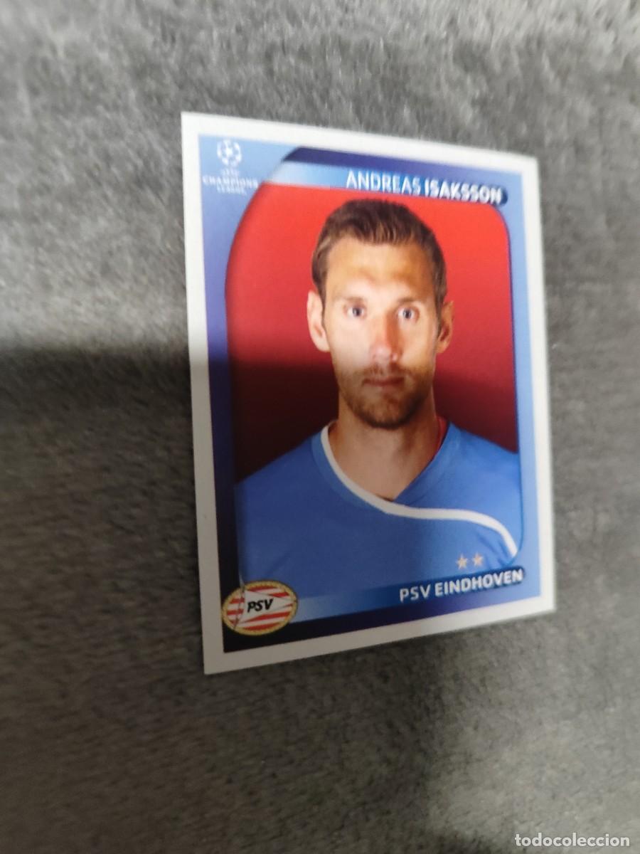 Cartes &agrave; collectionner de Football: 418 CHAMPIONS LEAGUE 08 09 PANINI ANDREAS ISAKSSON - PSV EINDHOVEN - 2008 2009 UCL UEFA