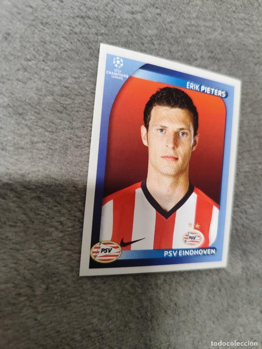 Cartes &agrave; collectionner de Football: 424 CHAMPIONS LEAGUE 08 09 PANINI ERIK PIETERS - PSV EINDHOVEN - 2008 2009 UCL UEFA