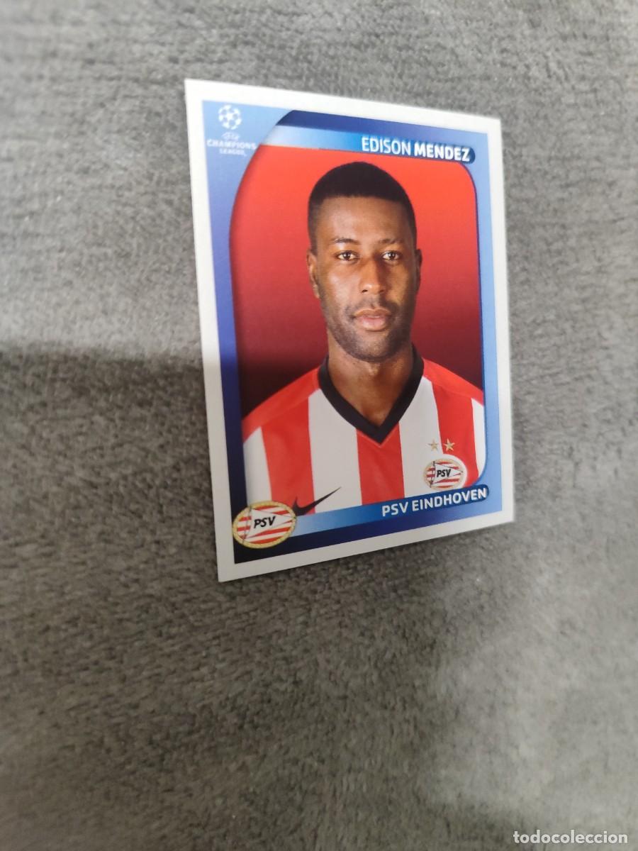 Fu&szlig;ball-Sticker: 426 CHAMPIONS LEAGUE 08 09 PANINI EDISON MENDEZ - PSV EINDHOVEN - 2008 2009 UCL UEFA