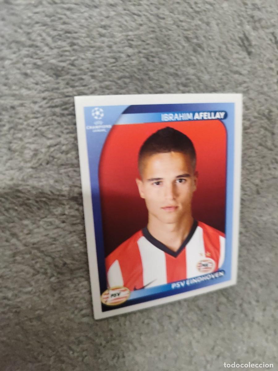 Fu&szlig;ball-Sticker: 429 CHAMPIONS LEAGUE 08 09 PANINI IBRAHIM AFELLAY - PSV EINDHOVEN - 2008 2009 UCL UEFA