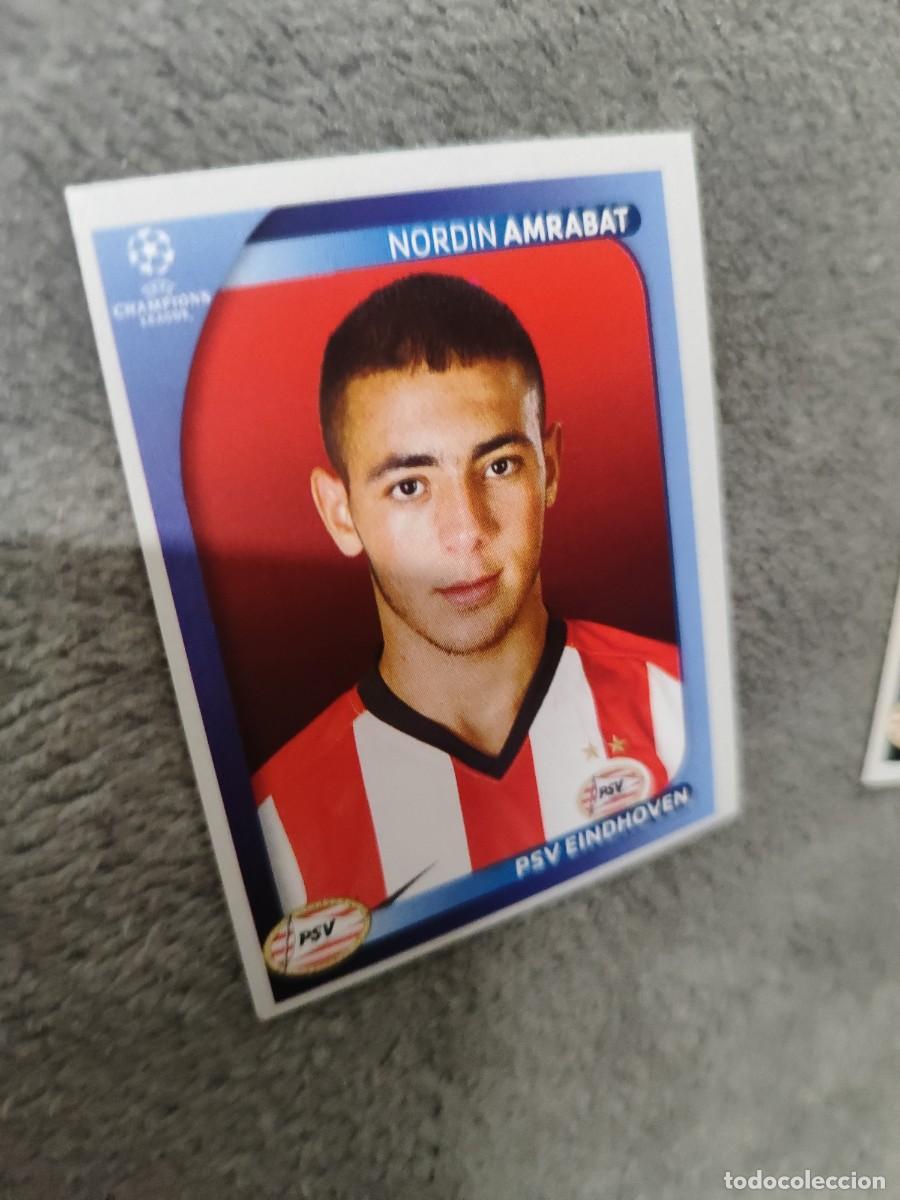 Cartes &agrave; collectionner de Football: 431 CHAMPIONS LEAGUE 08 09 PANINI NORDIN AMRABAT - PSV EINDHOVEN - 2008 2009 UCL UEFA