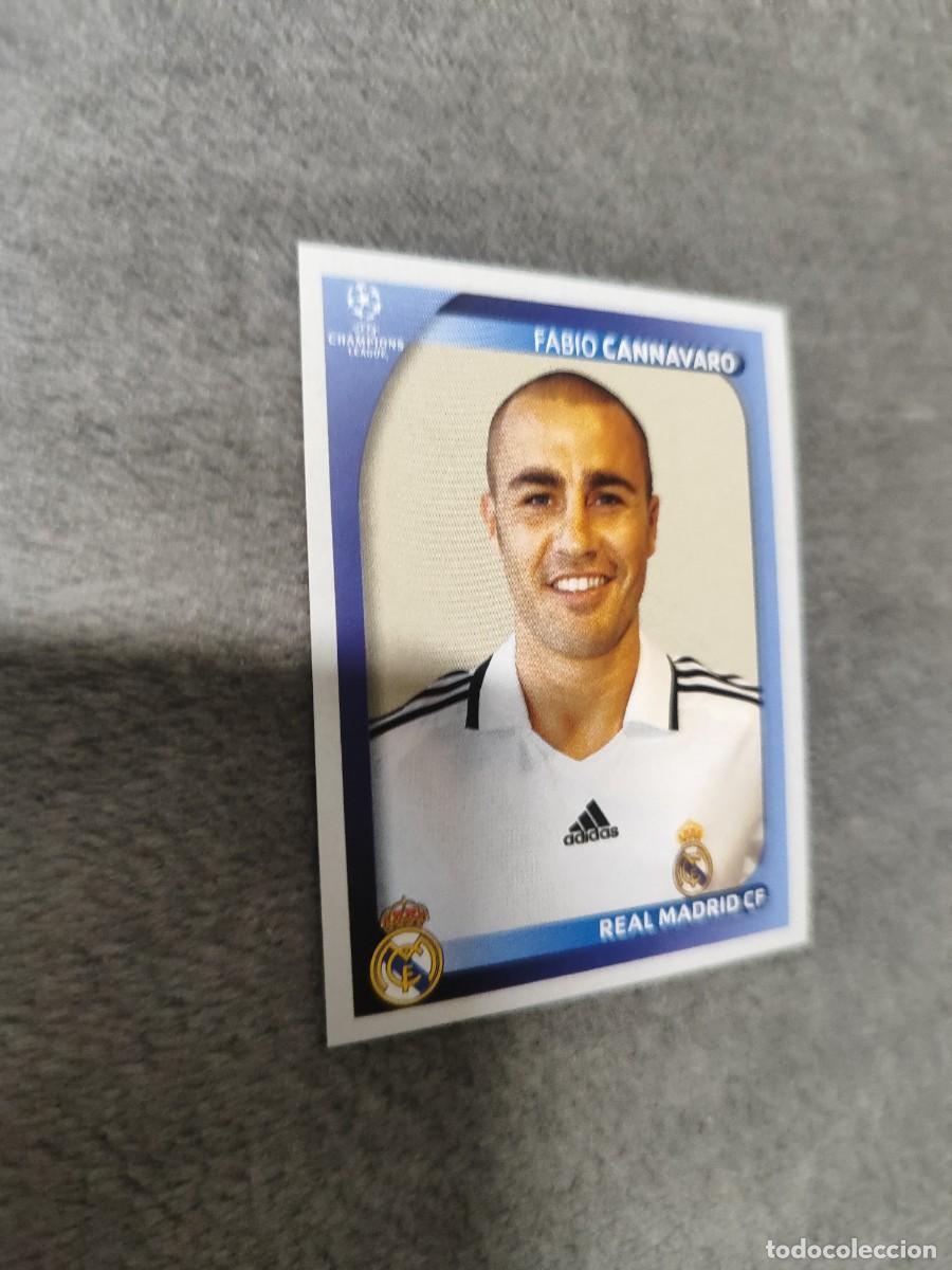 Cartes &agrave; collectionner de Football: 436 CHAMPIONS LEAGUE 08 09 PANINI FABIO CANNAVARO - REAL MADRID CF - 2008 2009 UCL UEFA