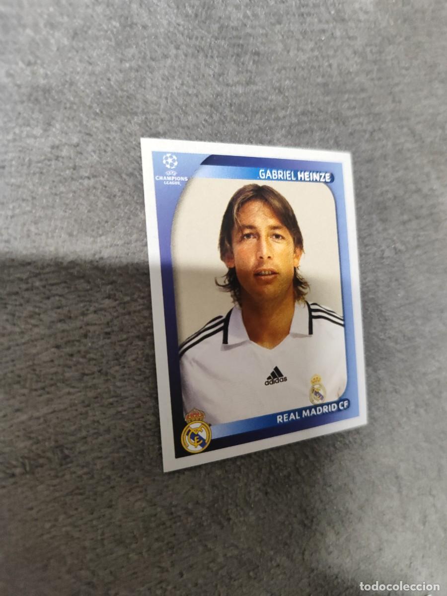 Cartes &agrave; collectionner de Football: 438 CHAMPIONS LEAGUE 08 09 PANINI GABRIEL HEINZE - REAL MADRID CF - 2008 2009 UCL UEFA