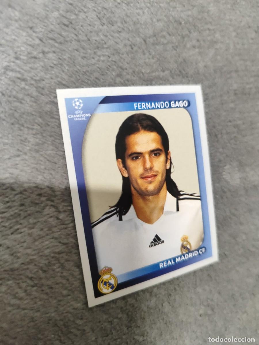 Cartes &agrave; collectionner de Football: 443 CHAMPIONS LEAGUE 08 09 PANINI FERNANDO GAGO - REAL MADRID CF - 2008 2009 UCL UEFA