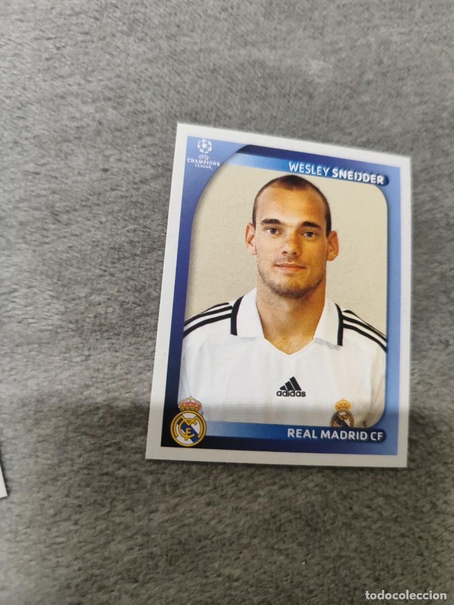 Cartes &agrave; collectionner de Football: 444 CHAMPIONS LEAGUE 08 09 PANINI WESLEY SNEIJDER - REAL MADRID CF - 2008 2009 UCL UEFA
