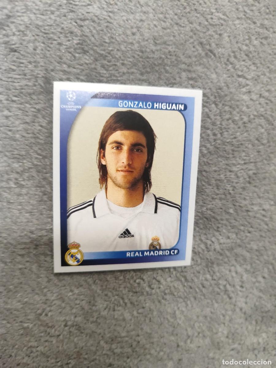 Cartes &agrave; collectionner de Football: 447 CHAMPIONS LEAGUE 08 09 PANINI GONZALO HIGUAIN - REAL MADRID CF - 2008 2009 UCL UEFA