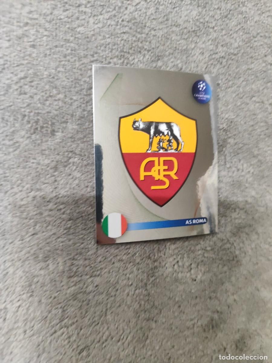 Cartes &agrave; collectionner de Football: 451 CHAMPIONS LEAGUE 08 09 PANINI ESCUDO LOGO - AS ROMA - 2008 2009 UCL UEFA