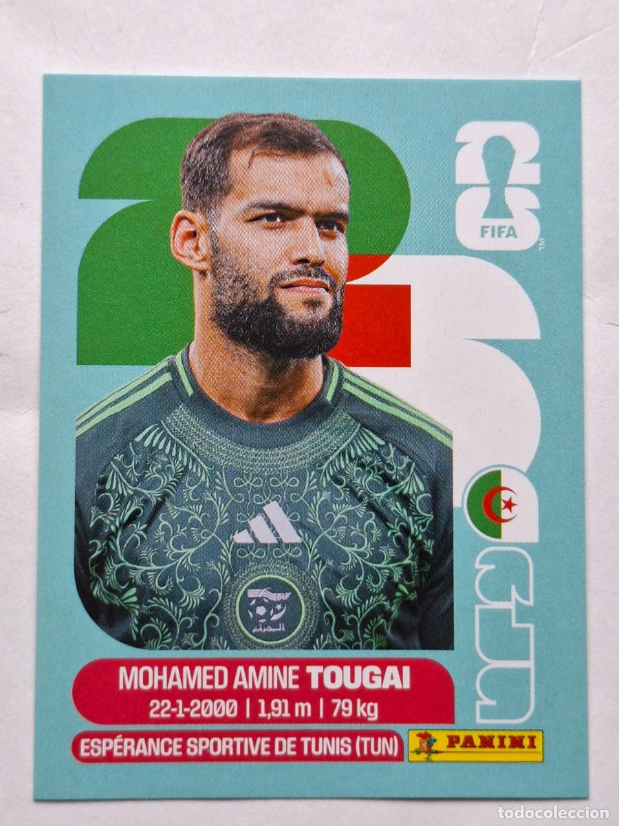 Fu&szlig;ball-Sticker: #ALG 6 MOHAMED AMINE TOUGAI (Algeria) - Panini FIFA World Cup 2026 Sticker