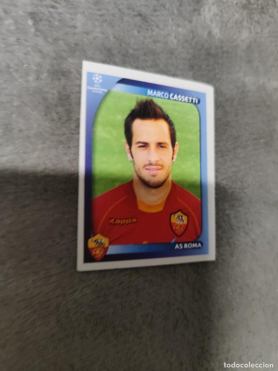 Fu&szlig;ball-Sticker: 457 CHAMPIONS LEAGUE 08 09 PANINI MARCO CASSETTI - AS ROMA - 2008 2009 UCL UEFA