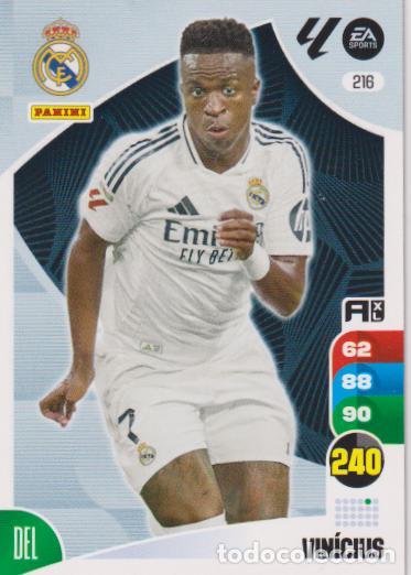 Cromos de Futebol: VIN&Iacute;CIUS - REAL MADIRD CLUB DE FUTBOL - PANINI ADRENALYN XL LA LIGA 2024-25