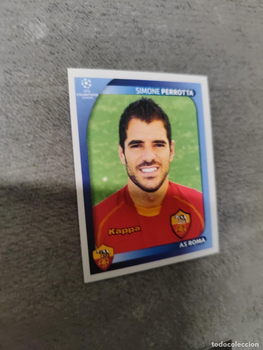 Cromos de Futebol: 462 CHAMPIONS LEAGUE 08 09 PANINI SIMONE PERROTTA - AS ROMA - 2008 2009 UCL UEFA
