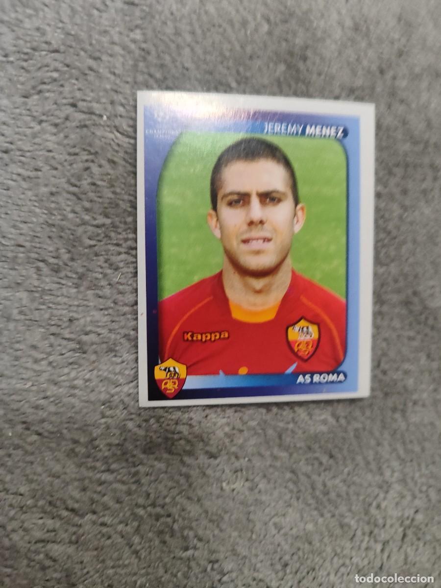 Cromos de Futebol: 464 CHAMPIONS LEAGUE 08 09 PANINI JEREMY MENEZ - AS ROMA - 2008 2009 UCL UEFA