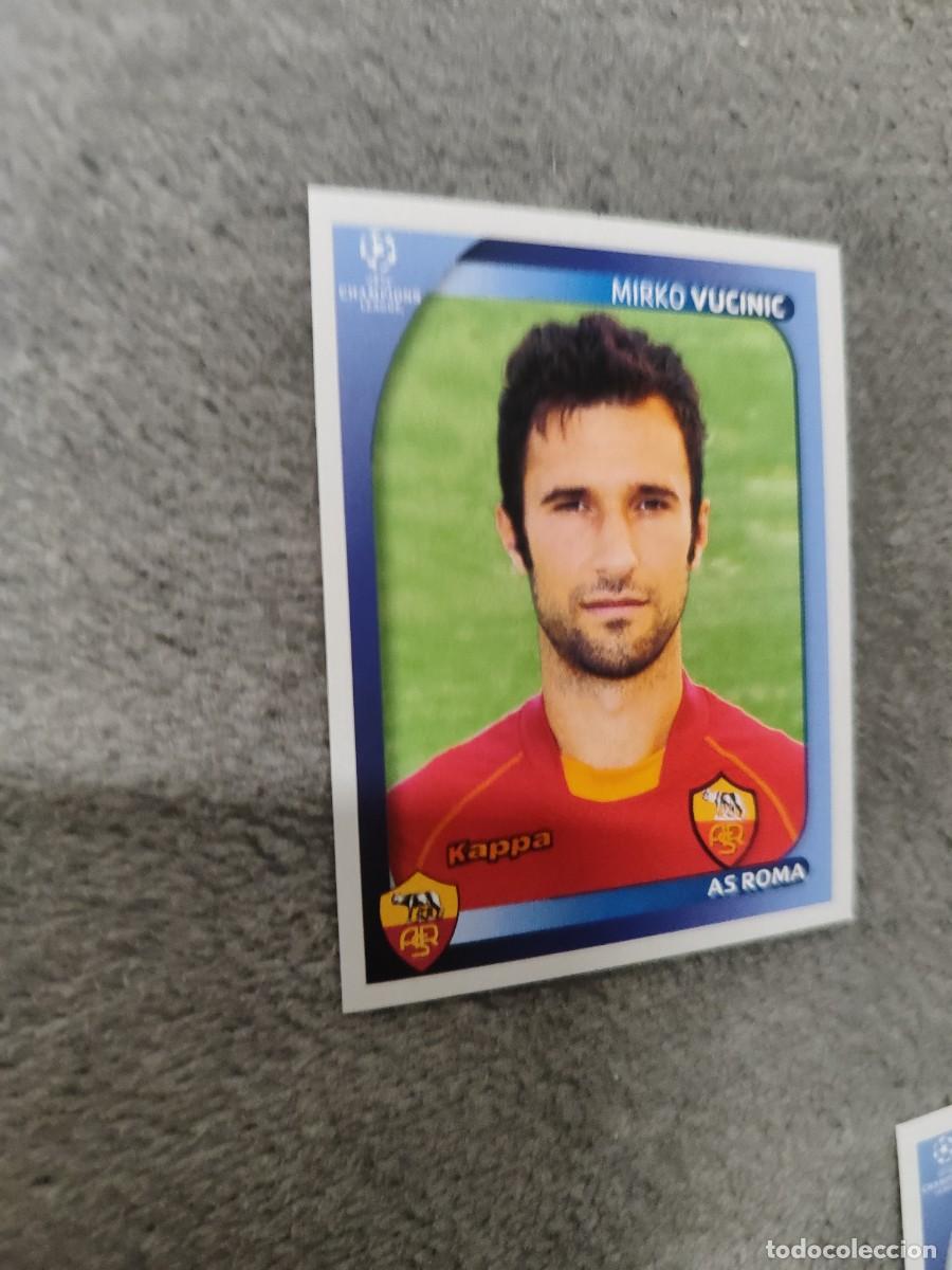 Cromos de Futebol: 467 CHAMPIONS LEAGUE 08 09 PANINI MIRKO VUCINIC - AS ROMA - 2008 2009 UCL UEFA