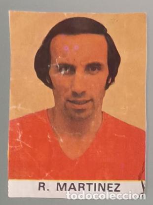 Cromos de Futebol: Roberto Mart&iacute;nez (Espa&ntilde;ol) Los 25 Internacionales de Espa&ntilde;a (Caramelos Pez) Mundial 82