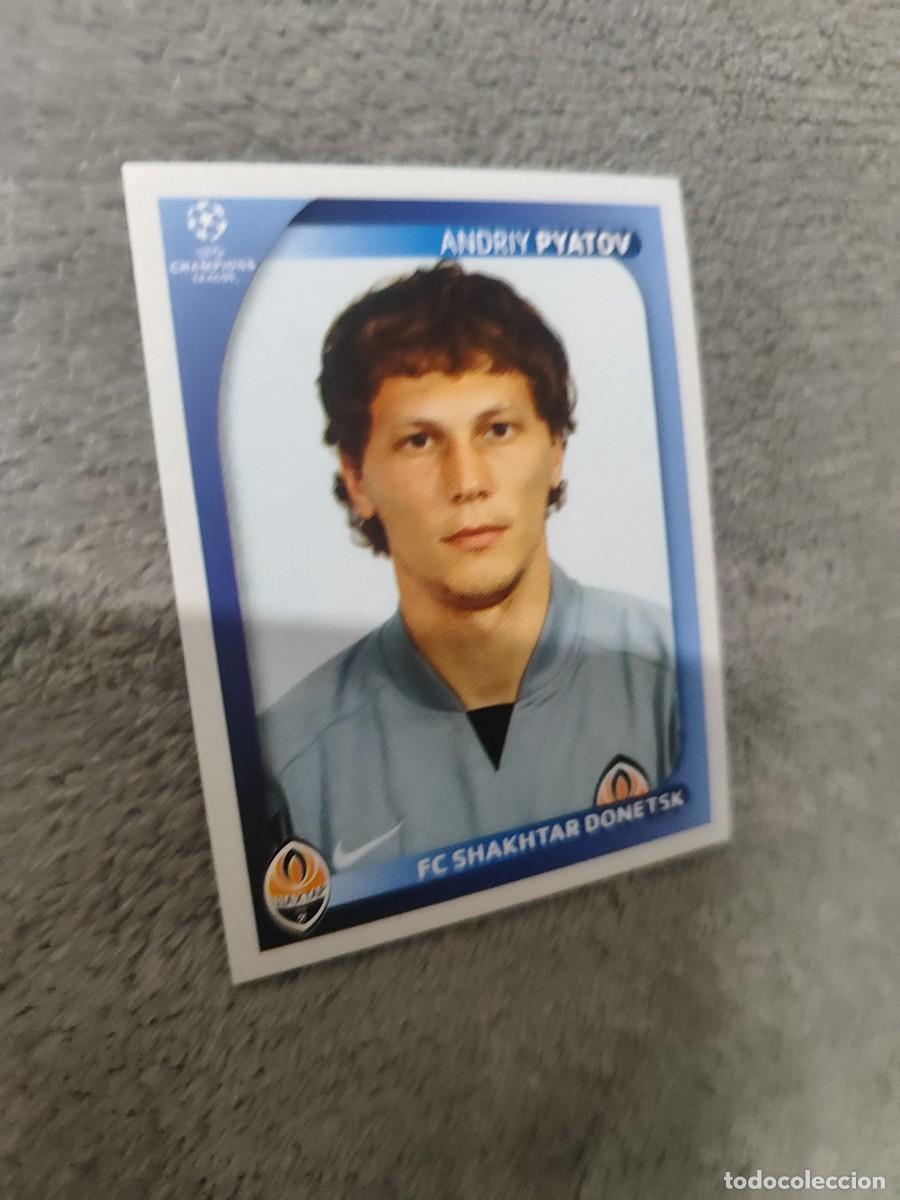 Cromos de Futebol: 469 CHAMPIONS LEAGUE 08 09 PANINI ANDRIY PYATOV - FC SHAKHTAR DONETSK - 2008 2009 UCL UEFA
